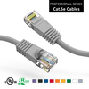 Patch Cable, Cat 5E, Unshielded, 6 inch, w/Boots, Gray - P/N WC111002