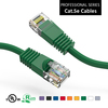Patch Cable, Cat 5E, Unshielded, 6 inch, w/Boots, Green  - P/N WC111003