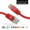 Patch Cable, Cat 5E, Unshielded, 6 inch, w/Boots, Red  - P/N WC111004