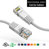 Patch Cable, Cat 5E, Unshielded, 6 inch, w/Boots, White - P/N WC111005