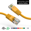 Patch Cable, Cat 5E, Unshielded, 6 inch, w/Boots, Yellow  - P/N WC111006