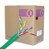 Cat 6 Cable, 1000 ft. Solid, Unshielded, Green - P/N WC101382