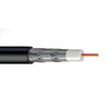 Coaxial Cable, 1000 ft. RG6, Quad Shield, Black - P/N WC110540