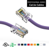 Patch Cable, Cat 5E, Unshielded, 6 inch, Purple - P/N WC121009