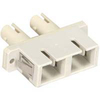 Fiber Optic Coupler, ST/SC, Duplex, w/ header - P/N WC175015