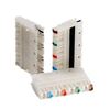 Telco, Cat 5E Connection Block Clip, 5 pair, Color Coded, for 110 block - P/N WC342035