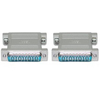 Adapter, Null Modem, DB25M to DB25M - P/N WC391210