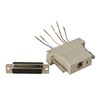 Adapter, Modular, RJ11 to DB25F, Gray - P/N WC391630