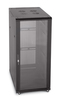 Rack, Floor Standing, 19 in, 27U Glass Door, Vented Rear - P/N WC531235