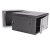 Cabinet, Wall Mount, 6U Glass Door, Swing Mount  - P/N WC531275