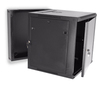 Cabinet, Wall Mount, 12U Glass Door, Swing Mount - P/N WC531285