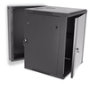 Cabinet, Wall Mount, 15U Glass Door, Swing Mount - P/N WC531290