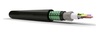 Fiber Optic Cable, 6 Strand, OM3, Direct Burial, Armored - P/N WC170053