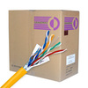 Cat 6 Cable, 1000 ft. Stranded, Shielded, Yellow - P/N WC101469