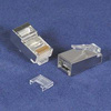Connector, RJ45, Cat 6, Shielded, 50um, solid, w/Loadbar, 20 pack - P/N WC451111 Connector, RJ45, Cat 6, Shielded, 50um, solid, w/Loadbar, 20 pack - P/N WC451111
