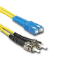 Fiber Optic Cable, ST/SC, SM, Duplex, OFNR - P/N WC171110