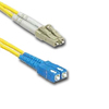 Fiber Optic Cable, LC/SC, SM, Duplex, OFNR - P/N WC171270