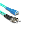 Fiber Optic Cable, OM3, 10GB, SC/ST, MM, Duplex, OFNR - P/N WC172405
