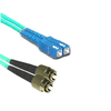 Fiber Optic Cable, OM3, 10GB, FC/ST, MM, Duplex, OFNR - P/N WC172535