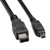 Firewire Cable, IEEE 1394, 1 Meter, 6 pin to 4 pin - P/N WC181010