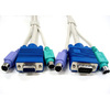 Cable, KVM, HD15, M/M and 2/PS2, M/M, 6 ft. - P/N WC311020