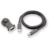Adapter, USB to Serial DB9 w/ 3 ft cable - P/N WC391440
