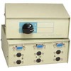 Switchbox, 2-way manual, HD15/mini DIN6  - P/N WC441080