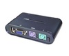 KVM Switch, 1x2 port, USB, PS/2, Audio, w/cables - P/N WC441233